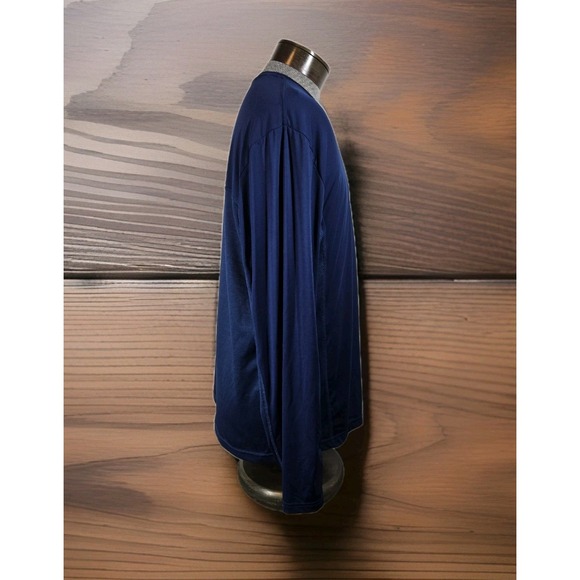 Huk Performance‎ Fishing Shirt Mens XL Blue Long Sleeve Pullover Lightweight - Picture 3 of 9